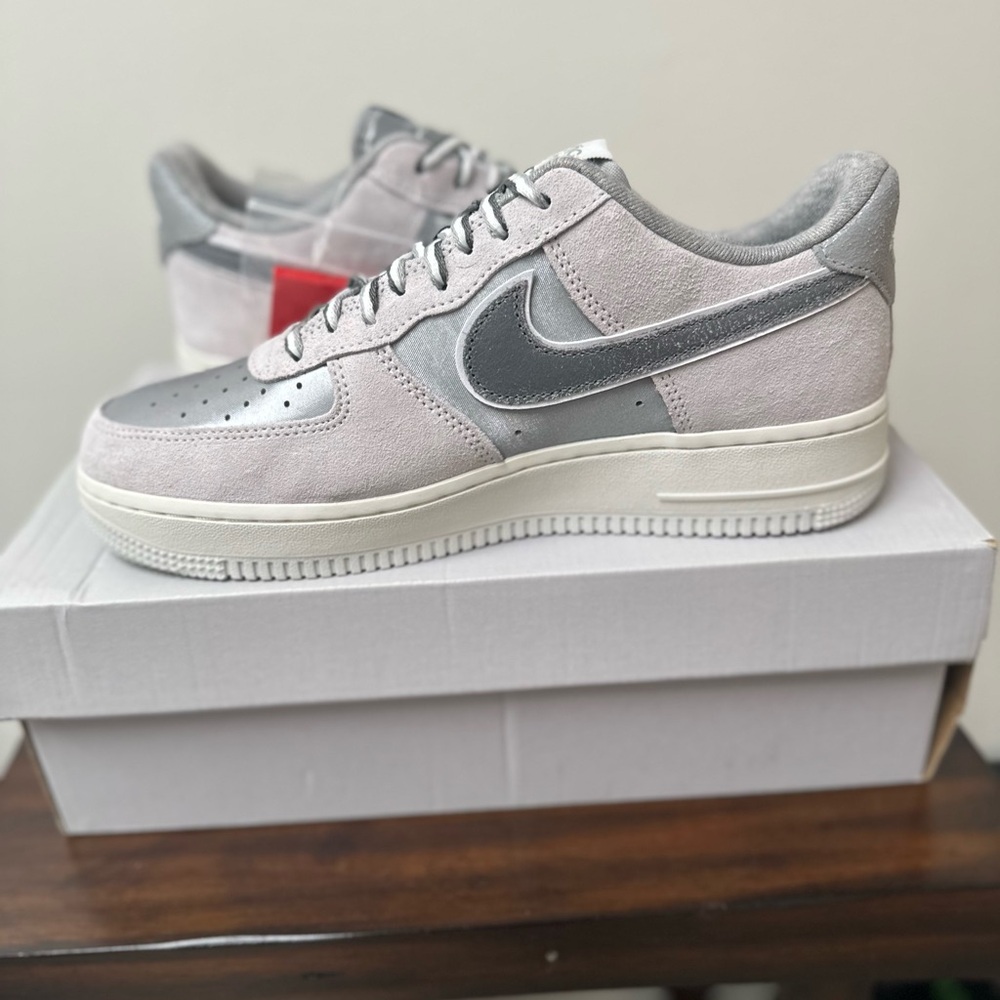 Nike Air Force 1 '07 Lx 'Athletic Club Light Smoke Grey' Women's - Picture 7 of 10